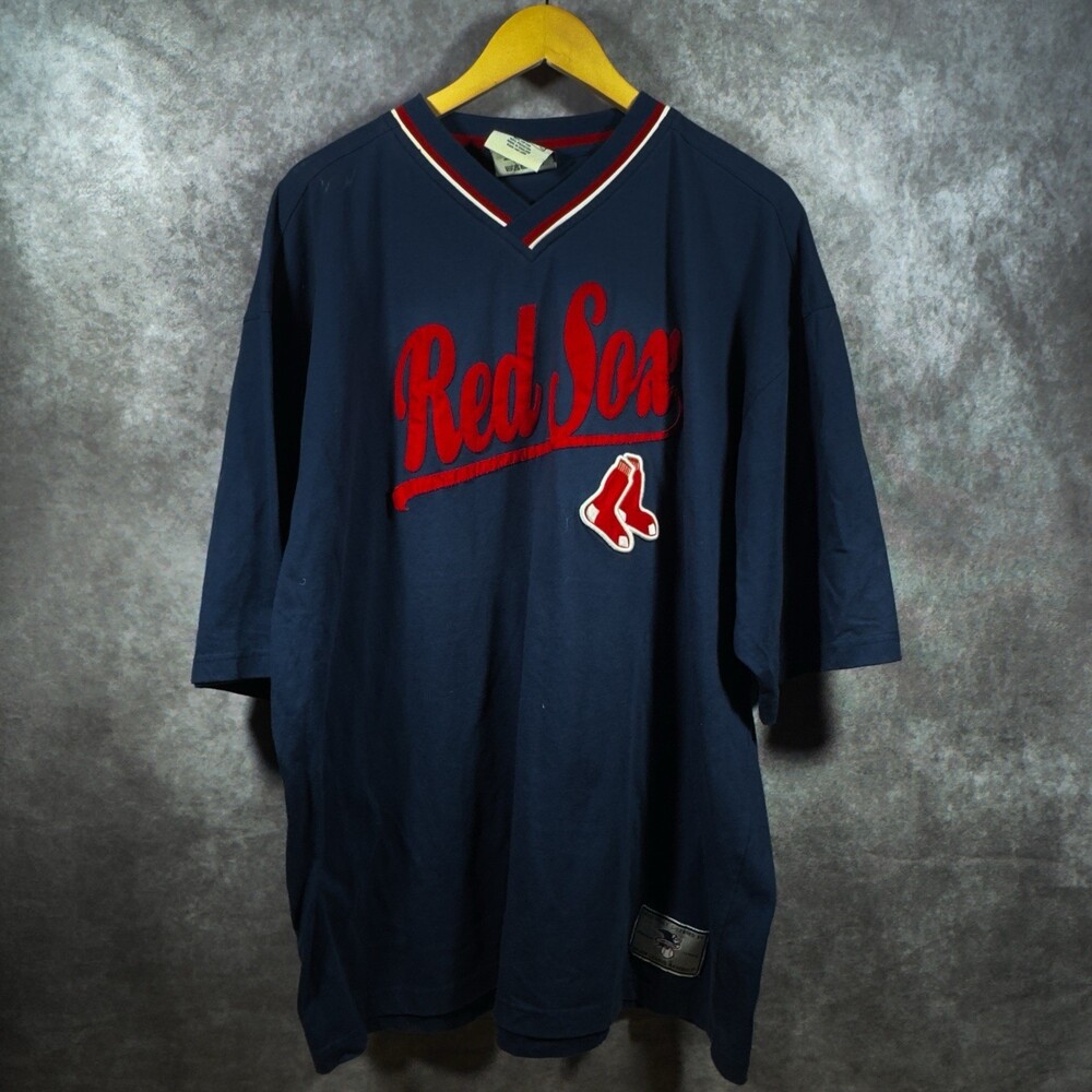 Vintage Lee Sport Boston Red Sox MLB V-Neck Jersey Shirt